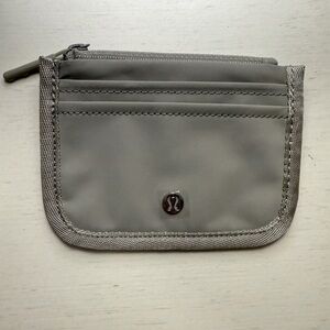 lululemon True Identity Card Case Raw Linen